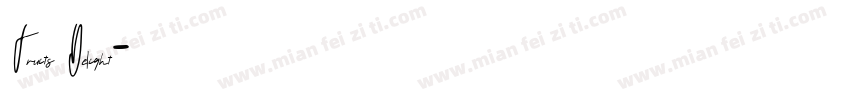 Fruits Delight字体转换